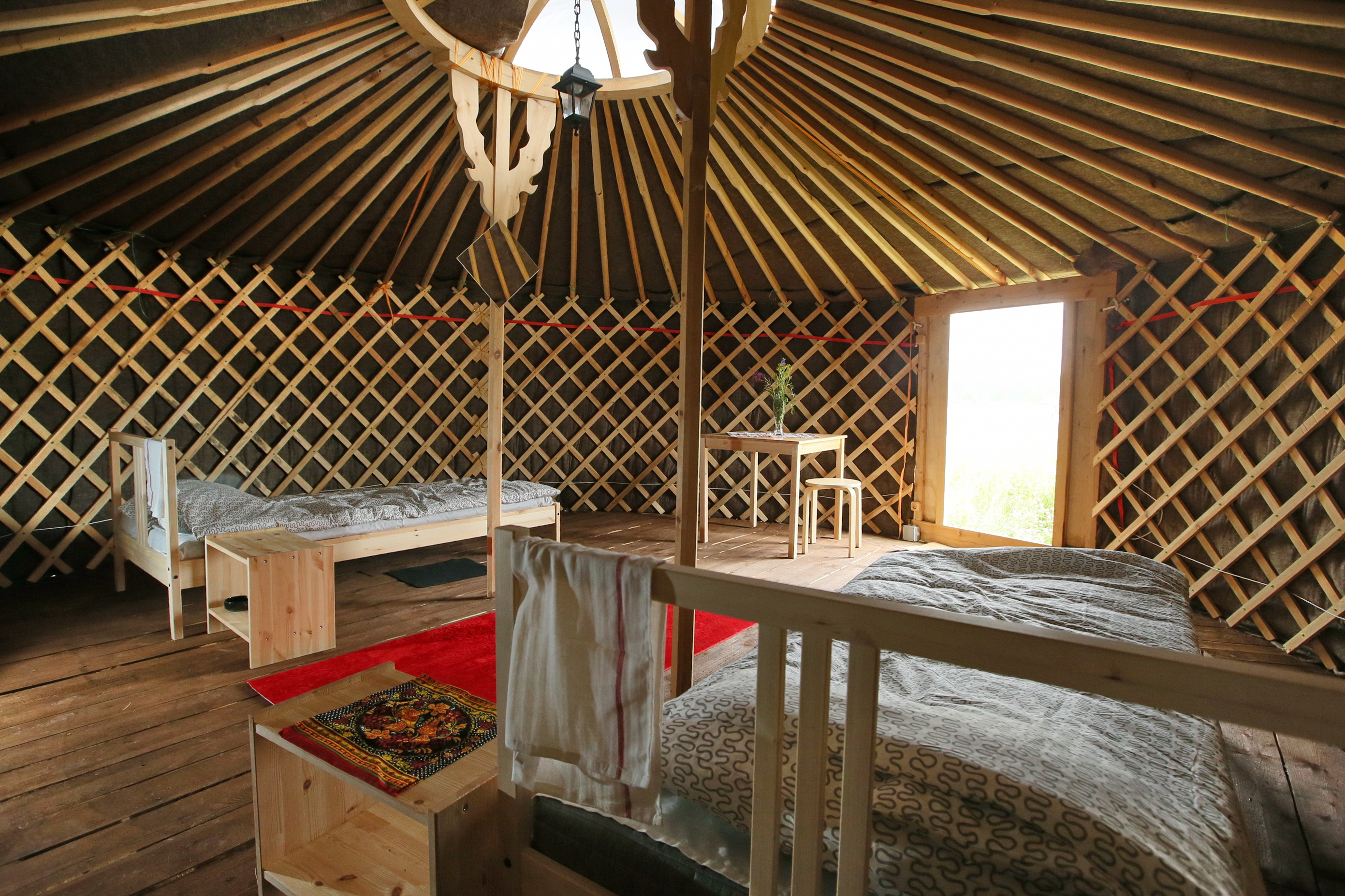 Проживание в юртах Подмосковье