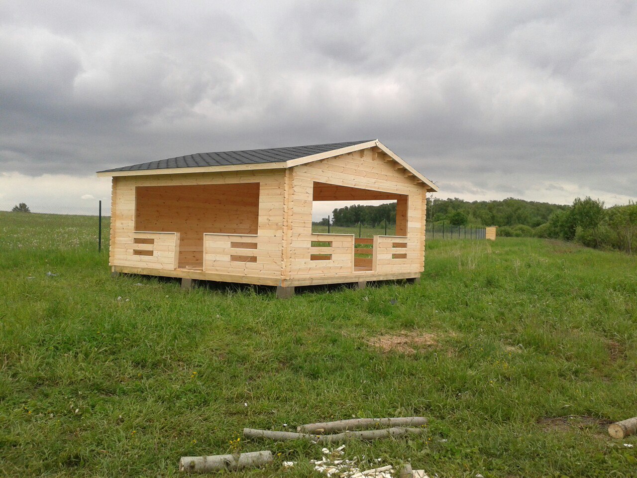 Аренда большой беседки в Коломенском районе