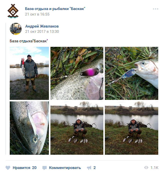 Отзыв о рыбалке на базе Баскак